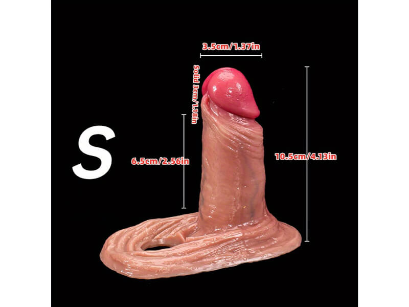 3 Size Realistic Penis Sleeve Penis Extender