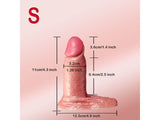 3 Size Realistic Penis Sleeve Penis Extender