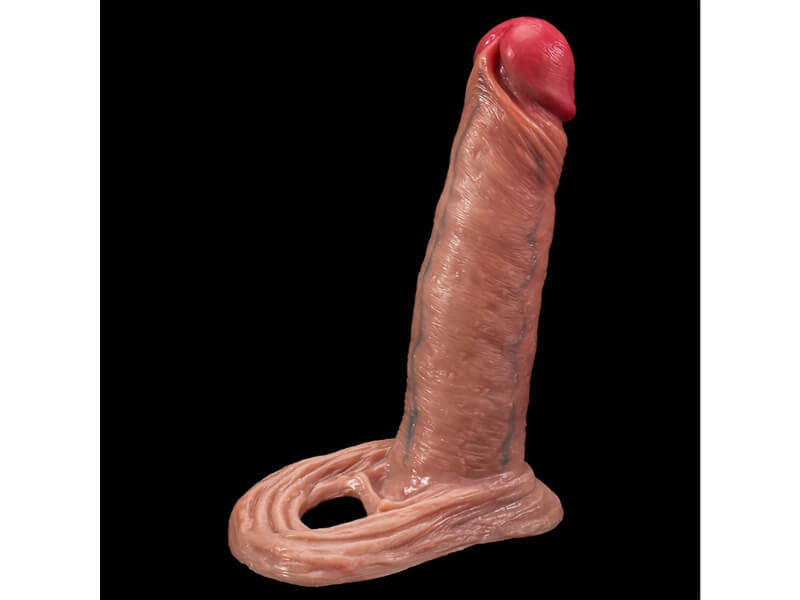 3 Size Realistic Penis Sleeve Penis Extender