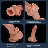 Realistic Penis Sleeve Penis Extender Cock Extender