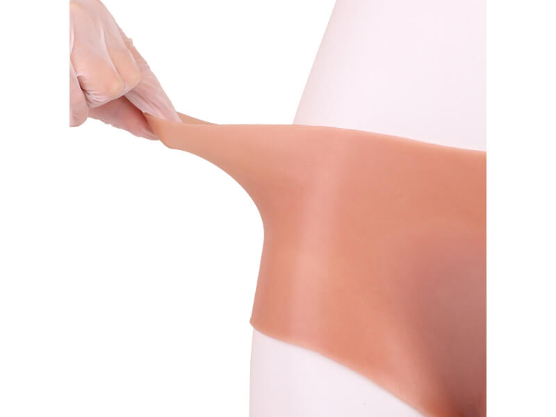 WATCH VIDEO, Hollow Wearable Realistic Dildo Skin Touch Strap On Dildo Pants Stretchy Sex Toy for Lesbian