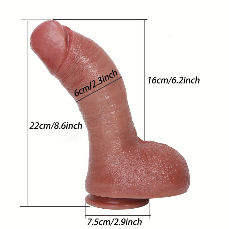 2024 - 3 Size  Liquid Silicone Dildo, Realistic Dildos Lifelike Dildos