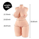 68 Lb Half Body Sex Doll Realistic Ass