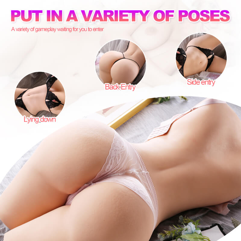 90 Ib Real Woman Size Half Sex DollSex Doll Realistic Ass for Men Male Masturbator ( Madison )