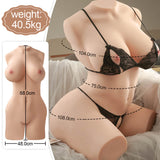 90 Ib Real Woman Size Half Sex DollSex Doll Realistic Ass for Men Male Masturbator ( Madison )