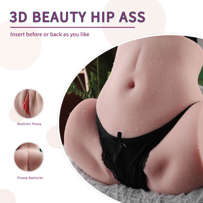 Realistic Ass for Men Male Masturbator