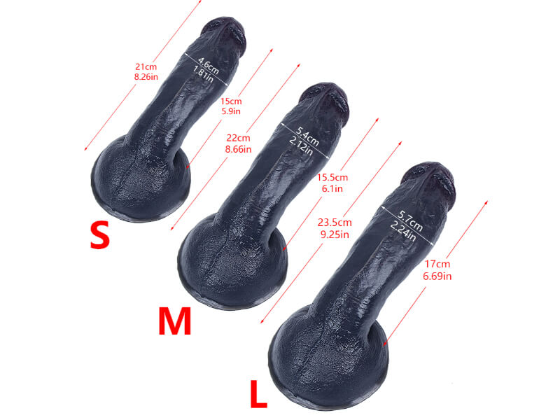 WATCH VIDEO,  Soft Dildo, Mushrooms Head Dildos