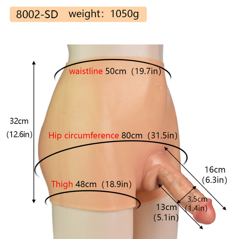 WATCH VIDEO, Ultra Realistic Realistic Dildo Skin Touch Strap On Dildo Pants Stretchy Sex Toy for Lesbian