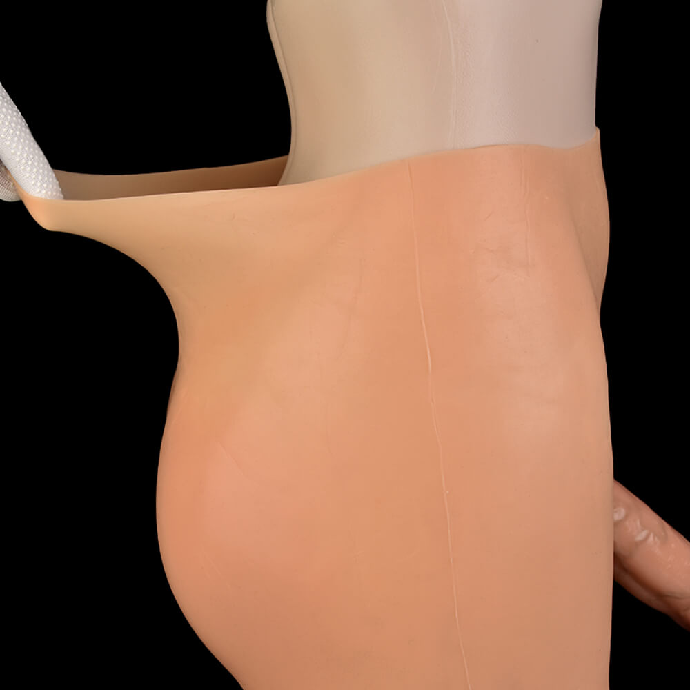 WATCH VIDEO, Ultra Realistic Realistic Dildo Skin Touch Strap On Dildo Pants Stretchy Sex Toy for Lesbian