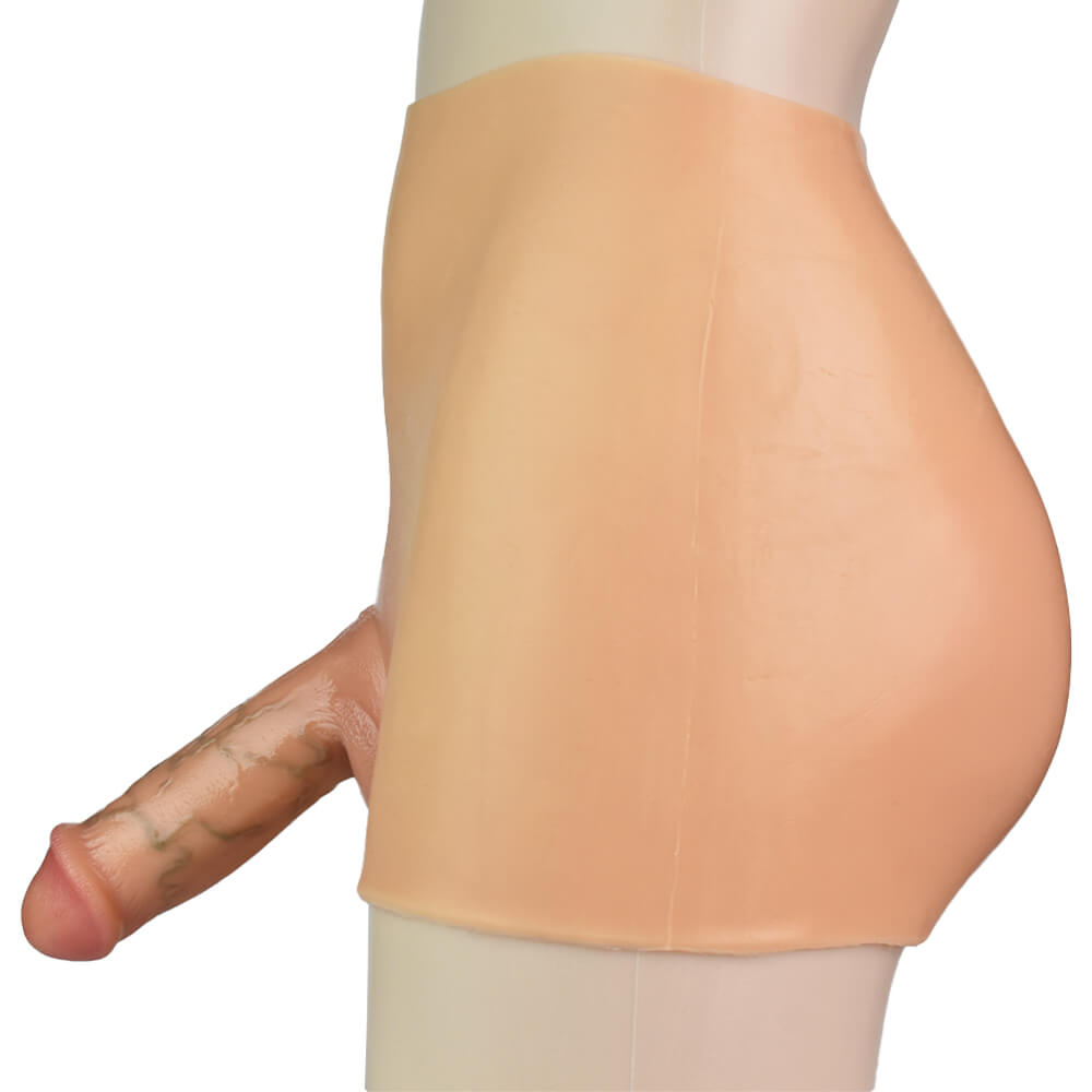 WATCH VIDEO, Ultra Realistic Realistic Dildo Skin Touch Strap On Dildo Pants Stretchy Sex Toy for Lesbian
