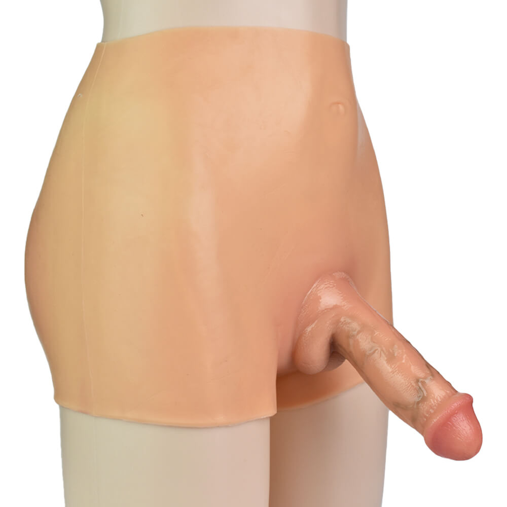 WATCH VIDEO, Ultra Realistic Realistic Dildo Skin Touch Strap On Dildo Pants Stretchy Sex Toy for Lesbian