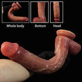 WATCH VIDEOS -  3 Size Lifelike Real Skin Dildos Choose From