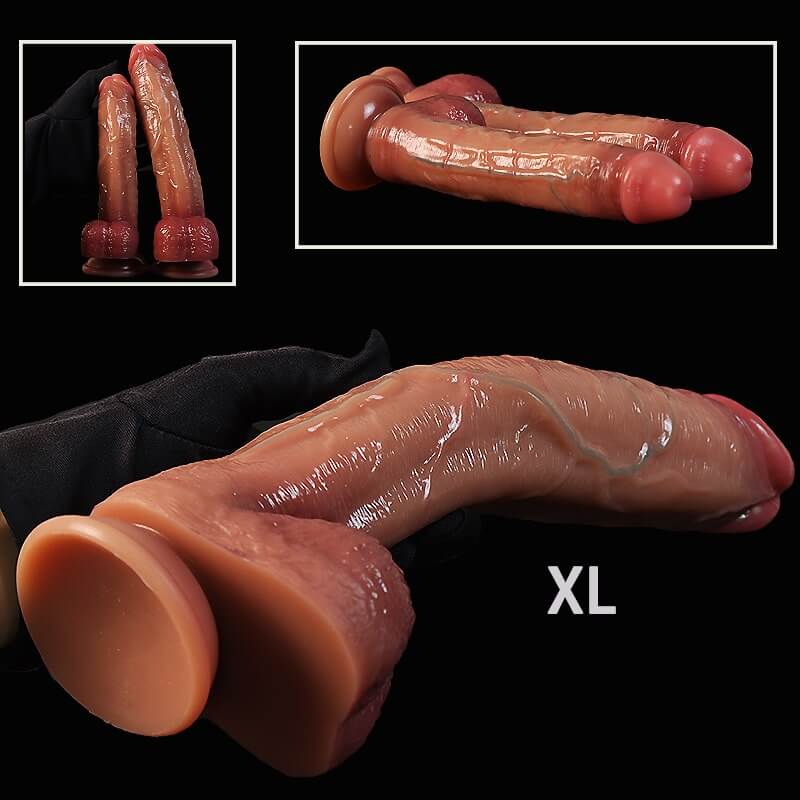 WATCH VIDEOS -  3 Size Lifelike Real Skin Dildos Choose From