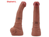 WATCH VIDEO,  Realistic Oversized Elephant Dildo