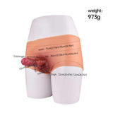 WATCH VIDEO Realistic Solid Trap On Dildo / Penis form silicone lesbian wearable cock pants (USA PRICE)