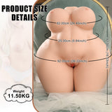 Big Ass Sex Doll Man-Male Masturbator Realistic Vagina-Pussy Masturbation Torso Sex Toy For Man - Safystyle