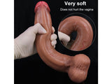 WATCH VIDEO, NEW 11 Inch Realistic Lifelike Dildo (Harness Optional)