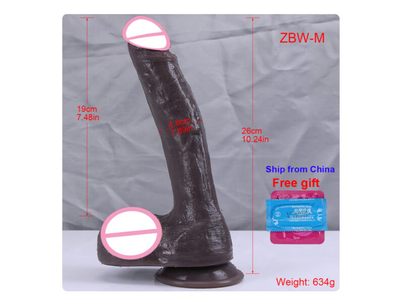 WATCH VIDEO, 2023 New 5 Size Large Lifelike Black Dildos Feels Like Real Skin Soft Liquid Silicone Dildo (Harness Optional)