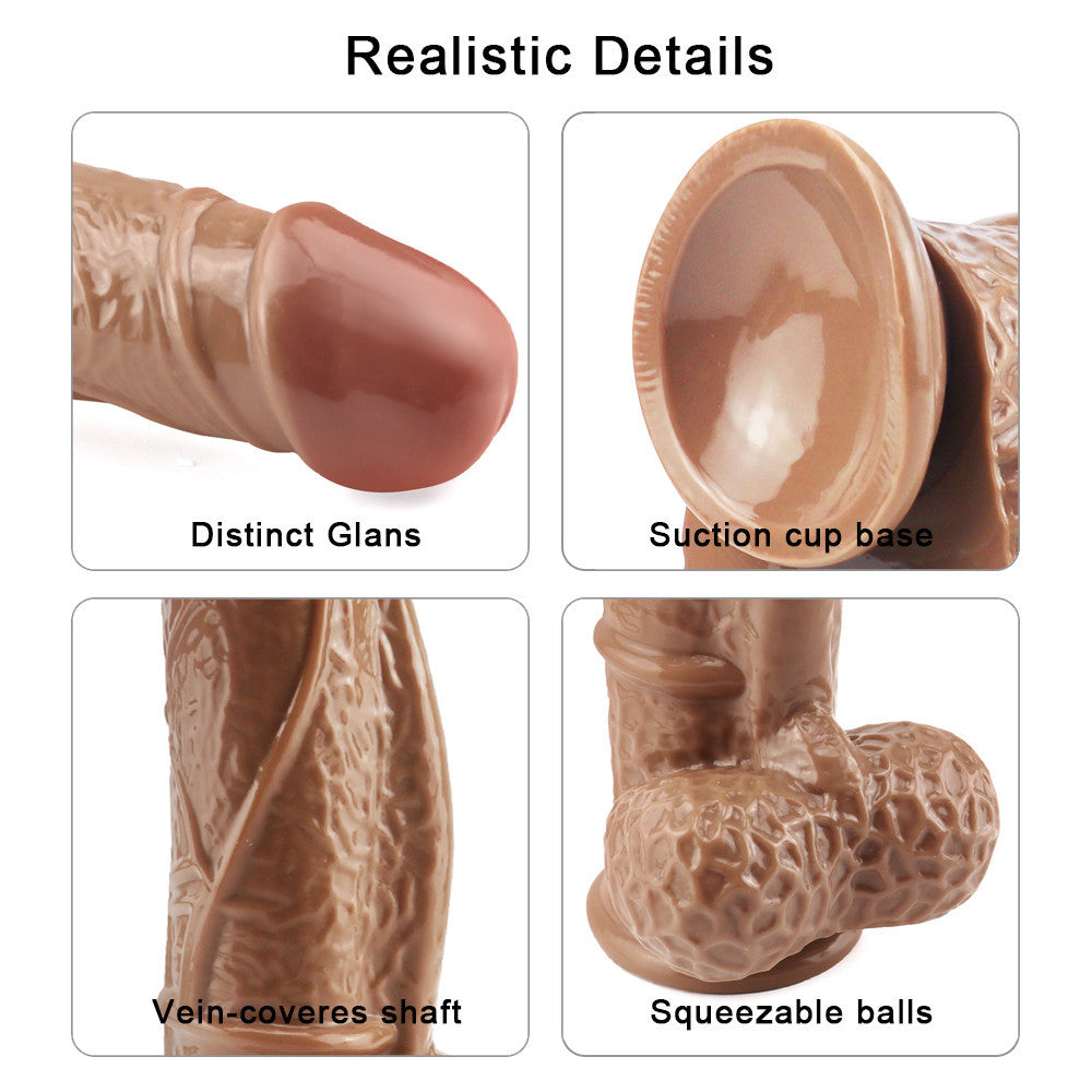 11 inch Huge Realistic Lifelike Dildo with Suction Cup