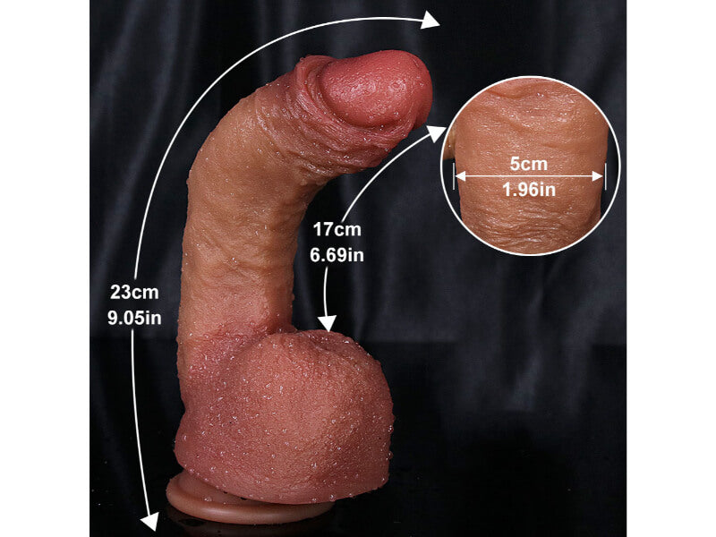 WATCH VIDEO, G Spot Dildo, Real Skin Lifelike Dildo