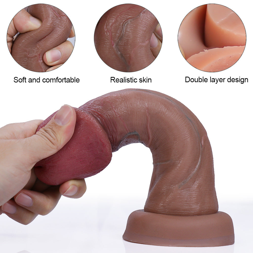 WATCH VIDEO, Mushroom Head Super Realistic Strap-On Dildos (USA PRICE)