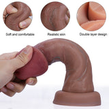 WATCH VIDEO, Mushroom Head Super Realistic Dildos (Harness Optional)