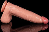 Huge Thick Dildo, 13 inch Realistic Giant Dildo Feels Like Skin,