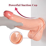 Huge Thick Dildo, 13 inch Realistic Giant Dildo Feels Like Skin,