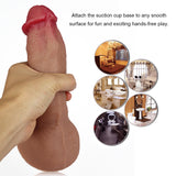 5- 9 inch Skin Feeling Soft Suction Cup Realistic Dildos
