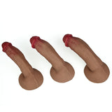 5- 9 inch Skin Feeling Soft Suction Cup Realistic Dildos