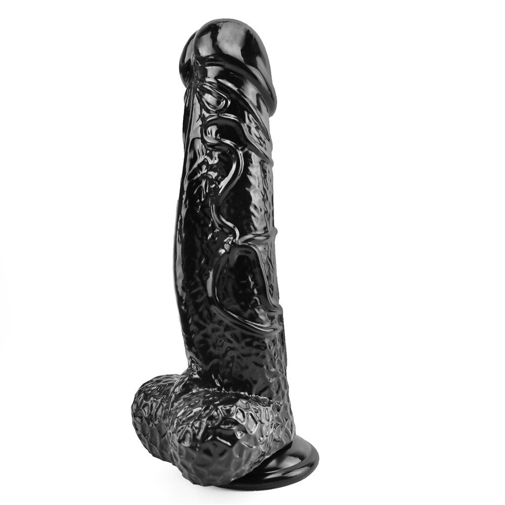 11 inch Huge Realistic Lifelike Black Dildo with Suction Cup