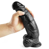 11 inch Huge Realistic Lifelike Black Dildo with Suction Cup