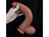 WATCH VIDEO, NEW 11 Inch Realistic Lifelike Dildo (Harness Optional)