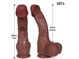 WATCH VIDEO 2023 Collection Realistic Liquid Silicone Dildos ( Harness Optional)