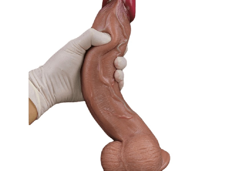 WATCH VIDEO, 12.2 Inch Realistic Lifelike Dildo