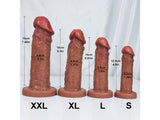 WATCH VIDEO, 2023 New Realistic Dildos Feels Like Real Skin Soft Liquid Silicone Dildo (Harness Optional) (USA PRICE)