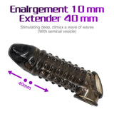 Penis Extender Delay Ejaculation Penis Extension Sleeve