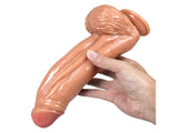 New 3 Size Realistic Black & Beige Dildos