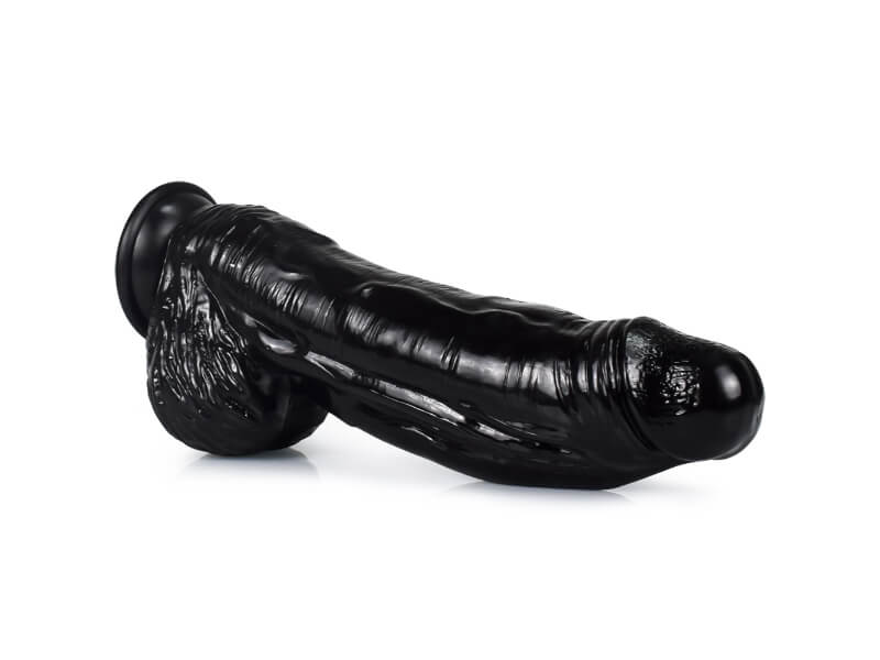 New 3 Size Realistic Black & Beige Dildos