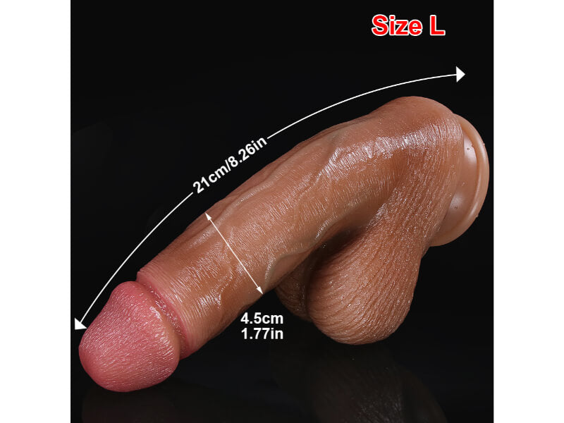 WATCH VIDEO, Extremely Soft Liquid Silicone Dildo Hard Enough to Satisfy Dildo