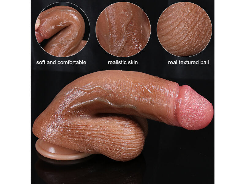 WATCH VIDEO, Extremely Soft Liquid Silicone Dildo Hard Enough to Satisfy Dildo