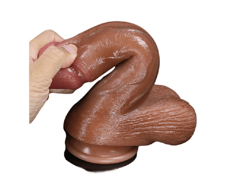 WATCH VIDEO, Extremely Soft Liquid Silicone Dildo Hard Enough to Satisfy Dildo