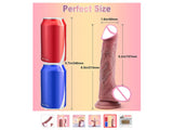 2023 New Realistic Dildos Feels Like Skin, 8.5 Inch Soft Liquid Silicone Dildo Harness Optional (3-5 Days Mainland USA Delivery)