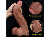 WATCH VIDEO, NEW HUGE and FAT Realistic Large Dildo Harness Optional