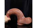 WATCH VIDEO, 13.4 NEW HUGE and FAT Realistic Large Dildo Harness Optional