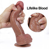 WATCH VIDEO, 3 Size Realistic Dildos  (Harness Optional)