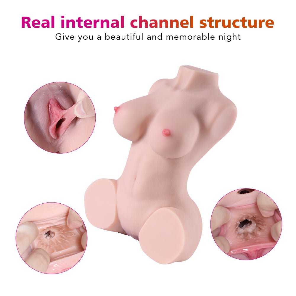 Realistic 3D Sex Doll Pussy Vagina Ass Male Pocket Pussy Masturbator Sexy Ass Toy For Men Masturbate Real Doll - Safystyle