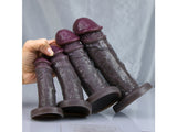 WATCH VIDEO, 2023 New Realistic Black Dildos Feels Like Real Skin Soft Liquid Silicone Dildo (Harness Optional)