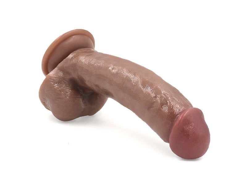 8 inch Large-Dildo-Realistic-Huge-Penis (Harness Optional)