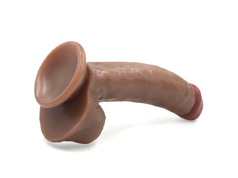 8 inch Large-Dildo-Realistic-Huge-Penis (Harness Optional)